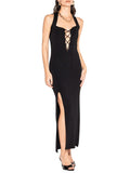Akep Vestito Longuette Donna VSKD13273 - Nero