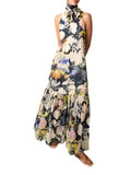 Alessia Santi Vestito Longuette Donna 611SD15033 FiorE-Multicolor - Floreale