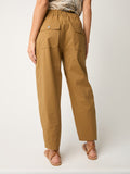 Alessia Santi Pantalone Carrot Donna 611SD25028 Ermellino - Beige
