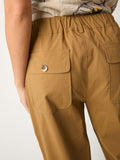 Alessia Santi Pantalone Carrot Donna 611SD25028 Ermellino - Beige