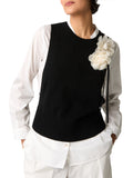 Alessia Santi Gilet Donna 611SD53002 - Nero