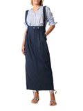 Alessia Santi Gonna Longuette Donna 611SD75001 - Blu