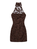 Aniye By Vestito Mini Donna 185246 Diabolic Choco - Marrone