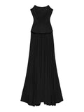Aniye By Vestito Longuette Donna 185317 Black - Nero