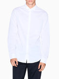 Armani Exchange Camicia Classica Uomo 8NZC31ZN28Z White - Bianco