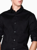 Armani Exchange Camicia Classica Uomo 8NZC31ZN28Z Black - Nero