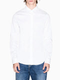 Armani Exchange Camicia Classica Uomo 8NZCBDZN10Z White/white - Bianco