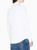 Armani Exchange Camicia Classica Uomo 8NZCBDZN10Z White/white - Bianco