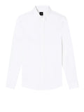 Armani Exchange Camicia Classica Uomo 8NZCBDZN10Z White/white - Bianco