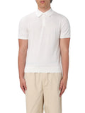 Armani Exchange Polo Uomo 8NZF5DZM3JZ Off White - Bianco