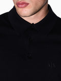 Armani Exchange Polo Uomo 8NZF5DZM3JZ Black - Nero