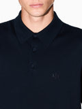 Armani Exchange Polo Uomo 8NZF5DZM3JZ Navy - Blu