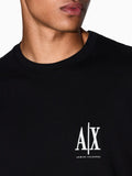 Armani Exchange T-shirt Uomo XM000365AF12308 Black - Nero
