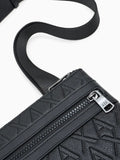 Armani Exchange Borsa a Tracolla Uomo XM000579AF12133 Black - Nero