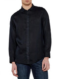 Armani Exchange Camicia Casual Uomo XM001221AF14619 Deep Navy - Blu