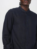 Armani Exchange Camicia Casual Uomo XM001222AF14619 Deep Navy - Blu