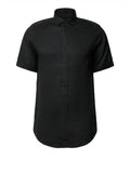 Armani Exchange Camicia Casual Uomo XM001223AF14619 Black - Nero