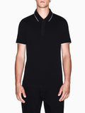 Armani Exchange Polo Uomo XM001285AF10366 Black - Nero