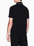 Armani Exchange Polo Uomo XM001285AF10366 Black - Nero