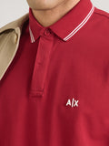 Armani Exchange Polo Uomo XM001287AF17321 Winery - Rosso