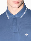 Armani Exchange Polo Uomo XM001287AF17321 - Blu