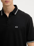 Armani Exchange Polo Uomo XM001287AF17321 Black - Nero