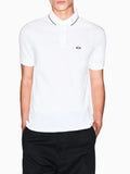 Armani Exchange Polo Uomo XM001289AF10363 Off White - Bianco
