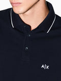 Armani Exchange Polo Uomo XM001289AF10363 Deep Navy - Blu