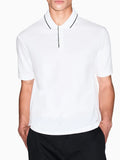 Armani Exchange Polo Uomo XM001557AF10363 Off White - Bianco