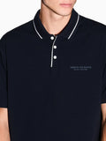 Armani Exchange Polo Uomo XM001557AF10363 Deep Navy - Blu