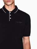 Armani Exchange Polo Uomo XM001557AF10363 Black - Nero