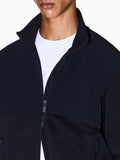 Armani Exchange Felpa Zip Uomo XM001564AF10818 Deep Navy - Blu