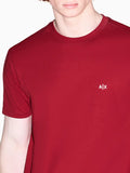 Armani Exchange T-shirt Uomo XM001568AF10358 Winery - Rosso