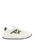 Armani Exchange Sneakers Uomo XM001960AF19388 Off White + Black - Bianco