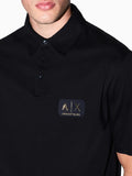 Armani Exchange Polo Uomo XM002232AF10364 Black - Nero