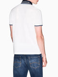 Armani Exchange Polo Uomo XM002350AF10366 Off White - Bianco