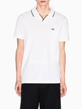 Armani Exchange Polo Uomo XM002401AF10366 Off White - Bianco