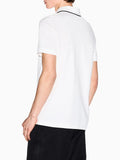Armani Exchange Polo Uomo XM002401AF10366 Off White - Bianco