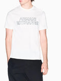 Armani Exchange T-shirt Uomo XM002413AF10361 Off White - Bianco