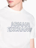 Armani Exchange T-shirt Uomo XM002413AF10361 Off White - Bianco