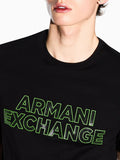 Armani Exchange T-shirt Uomo XM002413AF10361 Black - Nero