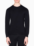 Armani Exchange Pullover Uomo XM002435AF10454 Deep Navy Waves - Blu