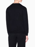 Armani Exchange Pullover Uomo XM002435AF10454 Deep Navy Waves - Blu