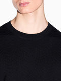 Armani Exchange Pullover Uomo XM002435AF10454 Deep Navy Waves - Blu