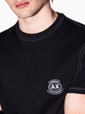 Armani Exchange T-shirt Uomo XM002455AF10358 Deep Navy - Blu