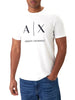 armani exchange t shirt uomo xm002683af10356 white bianco 166728352