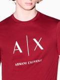 Armani Exchange T-shirt Uomo XM002683AF10356 Winery - Rosso