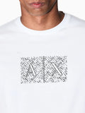 Armani Exchange T-shirt Uomo XM002784AF10356 Off White - Bianco