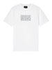 armani exchange t shirt uomo xm002784af10356 off white bianco 163600308