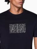Armani Exchange T-shirt Uomo XM002784AF10356 Deep Navy - Blu